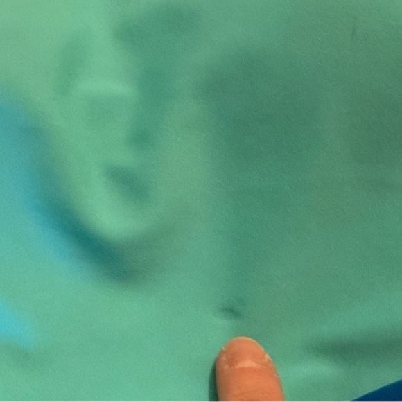 Women’s Color Block Asymmetrical One Piece Bathing Suit - Picture 10 of 10